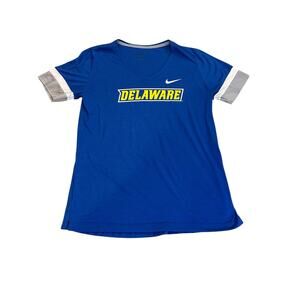 University of Delaware Nike V-neck tshirt Size XL